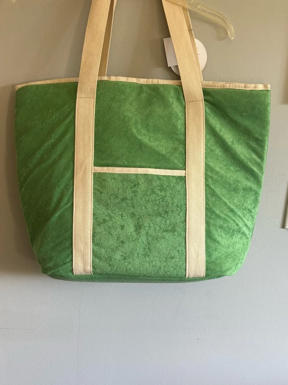Lucas & Hunter Kelly Green Insulated Cooler Tote Bag New With Tags